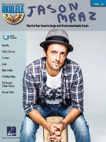 Jason Mraz Ukulele Play Along Volume 31 BK/CD
