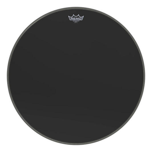 Remo Ambassador Ebony 22" Bass Drumhead