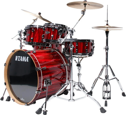 TAMA Starclassic Performer 5 Piece Shell Pack in Crimson Red Waterfall