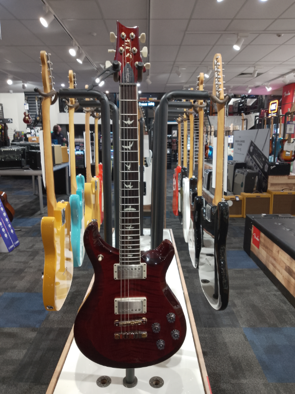 PRS S2 McCarty 594 in Fire Red Burst | EX-DEMO