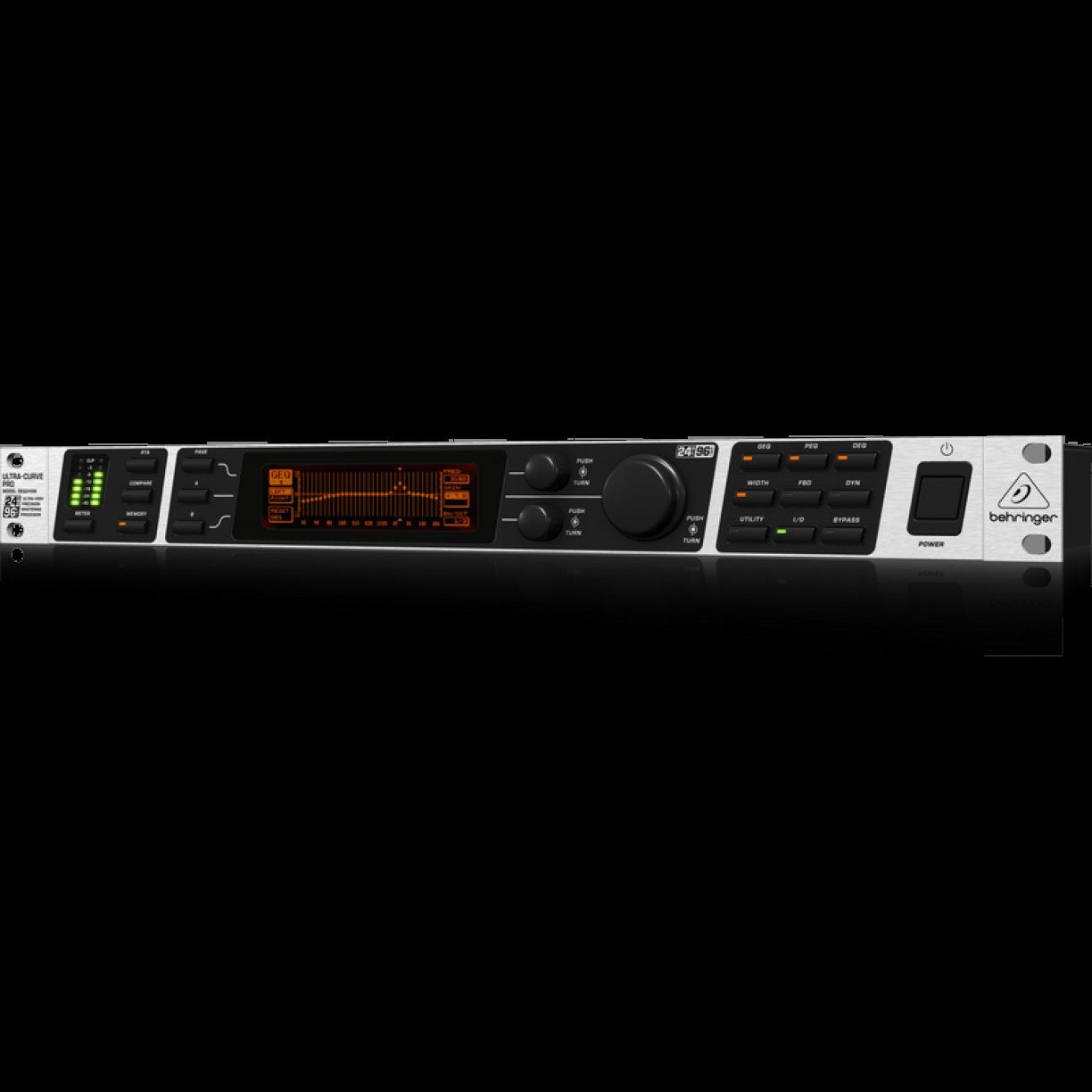 Behringer Ultracurve Pro DEQ2496 Equalizer 24Bit/96 kHz