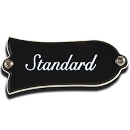 Gibson Truss Rod Cover Les Paul Standard in Black