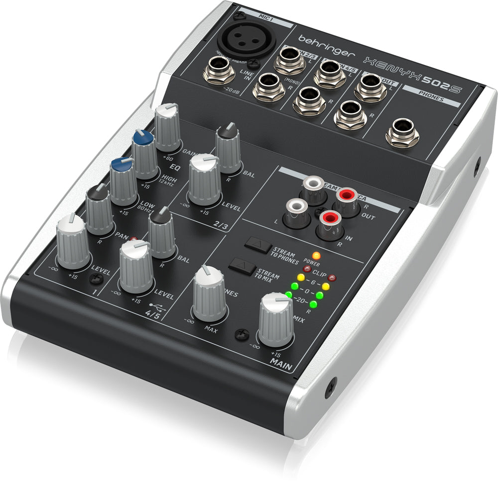 Behringer XENYX 502S 5 Channel Mixer