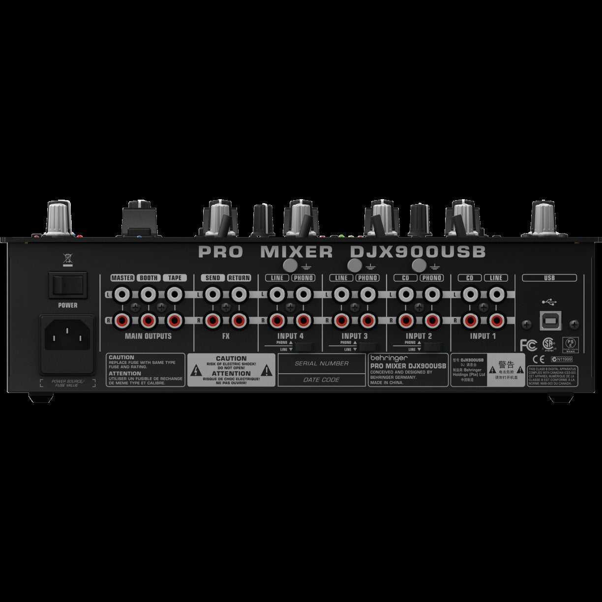 Behringer DJX900USB Professional DJ Mixer