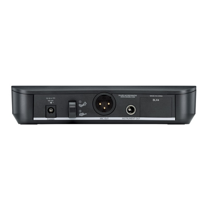Shure Wireless Headworn Mic System BLX1 Tx; PGA31 Mic; BLX4 Rx Auto Setup 614-638MHz