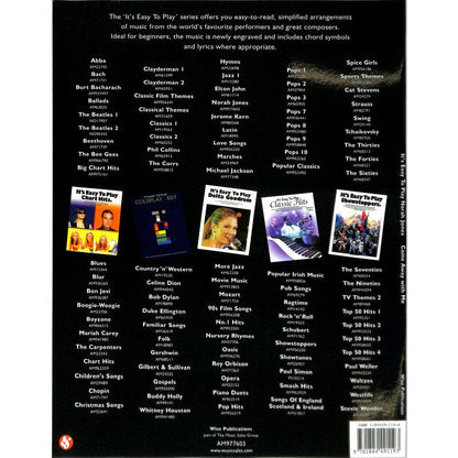 It's Easy To Play Norah Jones PVG