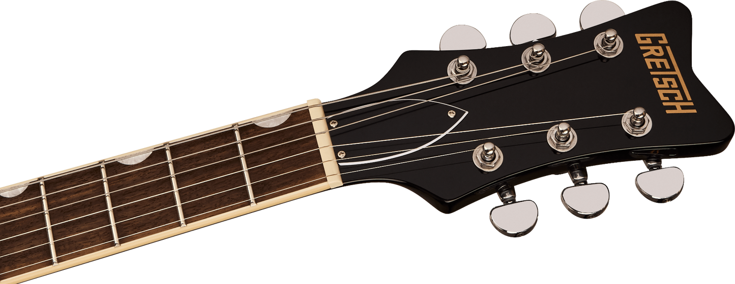 Gretsch Streamliner Jet Club 1 Pickup Electric Guitar in Jet Black