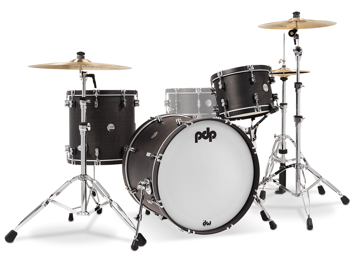 PDP Concept Maple Classic 22" 3 Piece Shell Pack in Ebony Satin