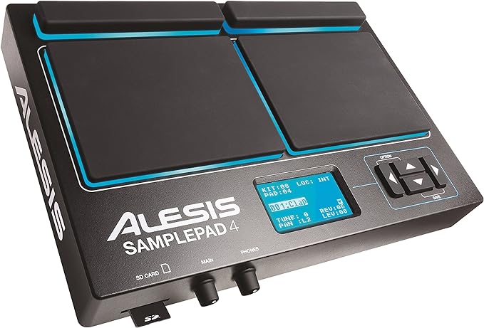 Alesis Sample Pad 4 Compact Percussion and Sample Triggering Instrument