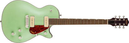 Grestch G5210-P90 Electromatic Jet Two 90 Single Cut with Wraparound in Broadway Jade