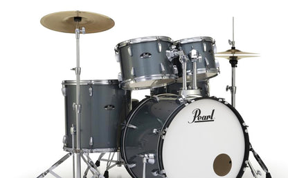 Pearl Roadshow 5 Piece Fusion Drum Kit in Charcoal Metallic
