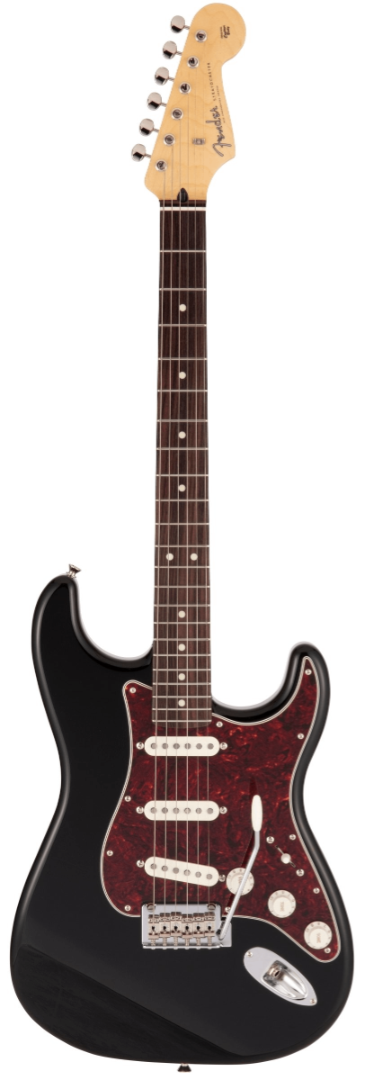 Fender Made in Japan Hybrid II Stratocaster, Rosewood Fingerboard in Black