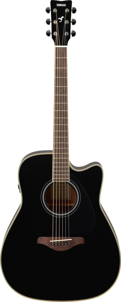 Yamaha FGC TA TransAcoustic Guitar in Black