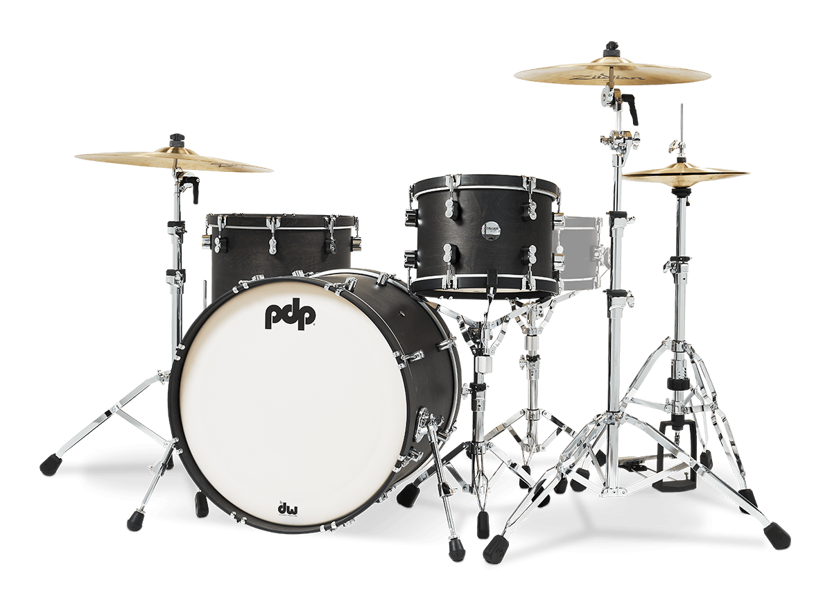 PDP Concept Maple Classic 22" 3 Piece Shell Pack in Ebony Satin
