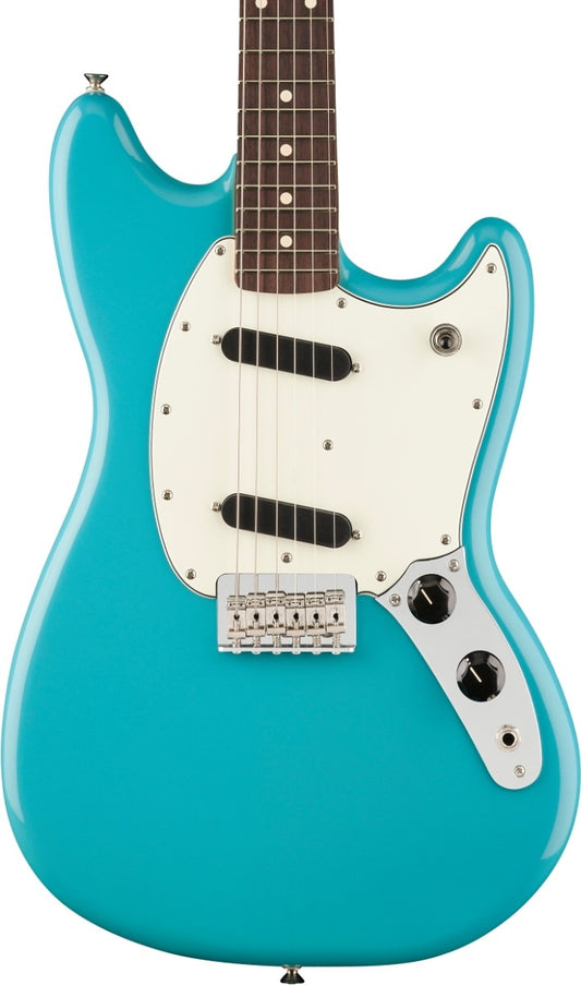 Fender Player II Mustang, Rosewood Fingerboard in Aquatone Blue
