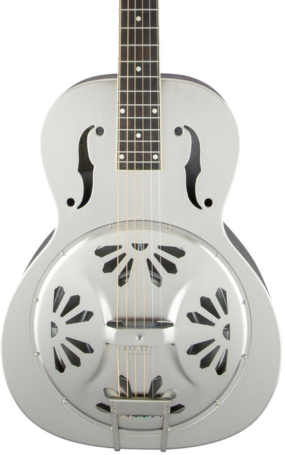 Gretsch G9221 Bobtail Steel Round-Neck A.E., Steel Body Spider Cone Resonator Guitar, Fishman Nashville Resonator Pickup