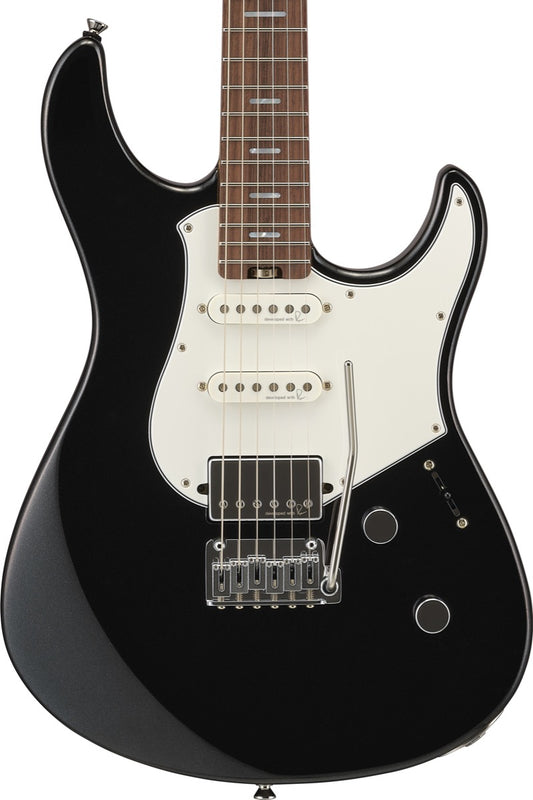 Yamaha PACP12 Pacifica Professional Electric Guitar in Black Metallic | Bonus Line 6 HX One Pedal (Via Redemption)