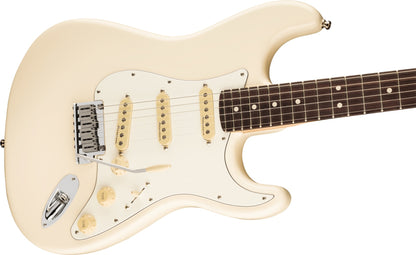 Fender Jeff Beck Stratocaster, Rosewood Fingerboard in Olympic White
