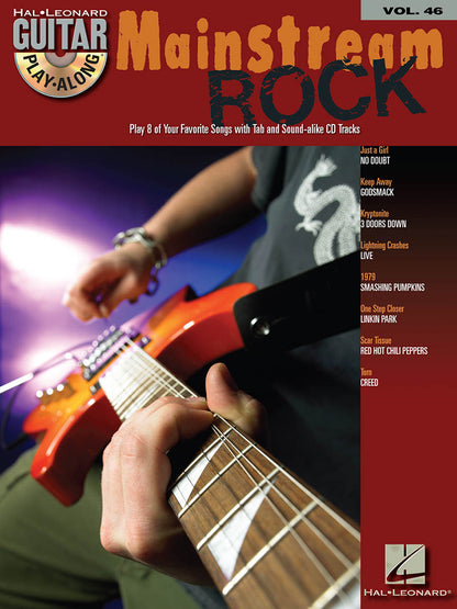 Mainstream Rock Guitar Playalong Volume 46 BK/CD