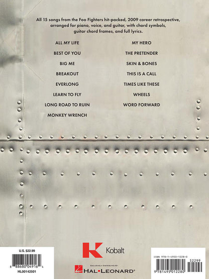 Foo Fighters Greatest Hits PVG