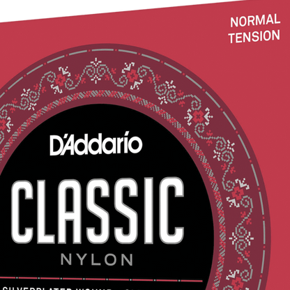 D'Addario EJ27N Student Nylon Classical Guitar Strings Normal Tension