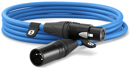 RODE XLR3  3m Premium XLR Cable in Blue