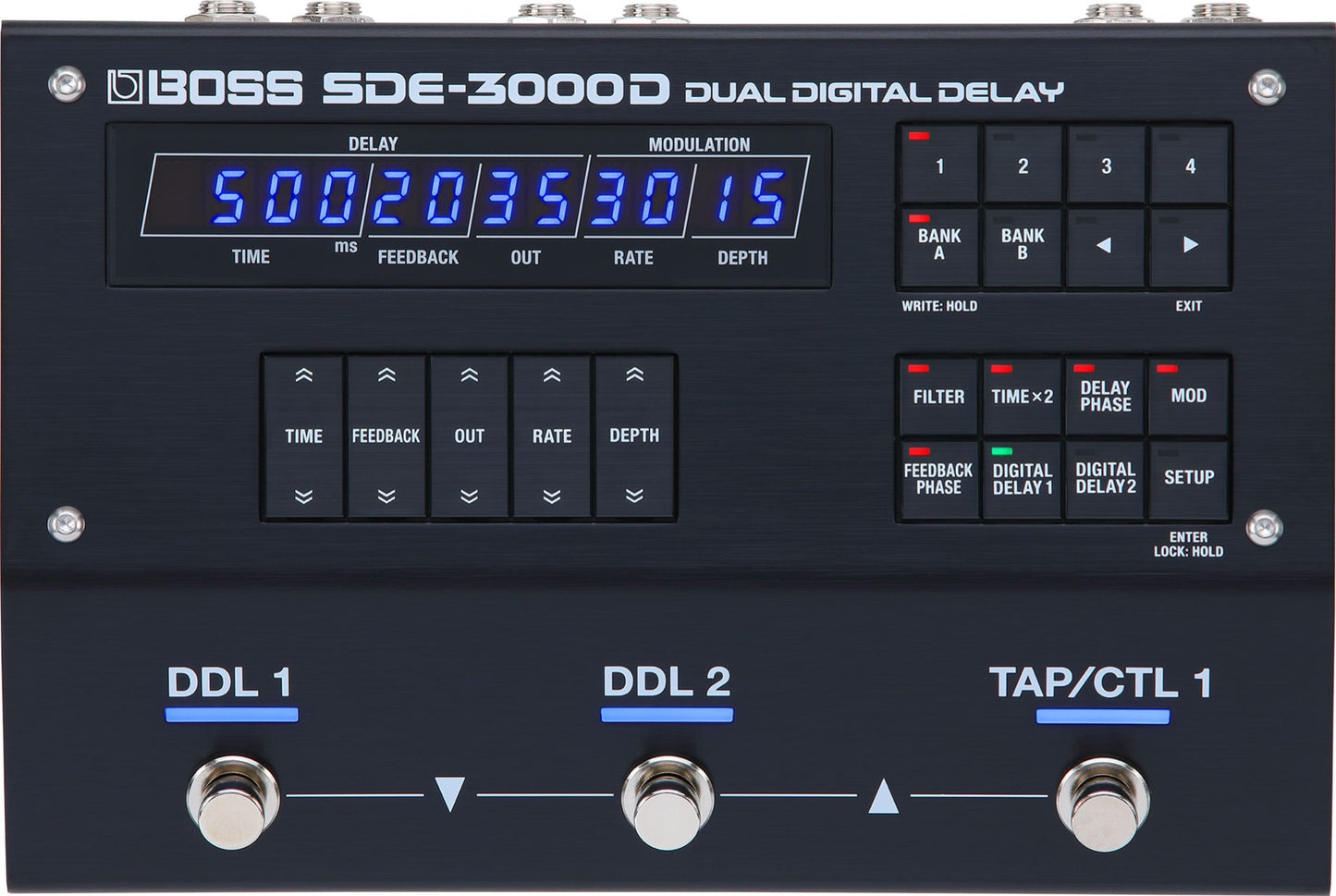 BOSS SDE3000D Dual Digital Delay Pedal