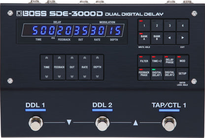 BOSS SDE3000D Dual Digital Delay Pedal