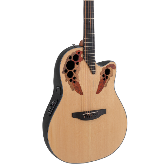 Ovation Celebrity Elite Mid Cutaway in Natural