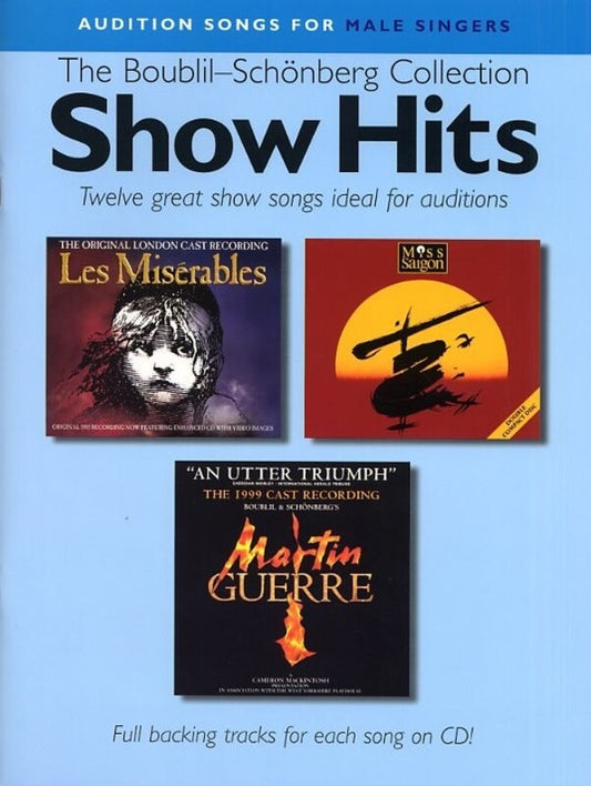 Audition Songs for Male Singers Show Hits BK/CD