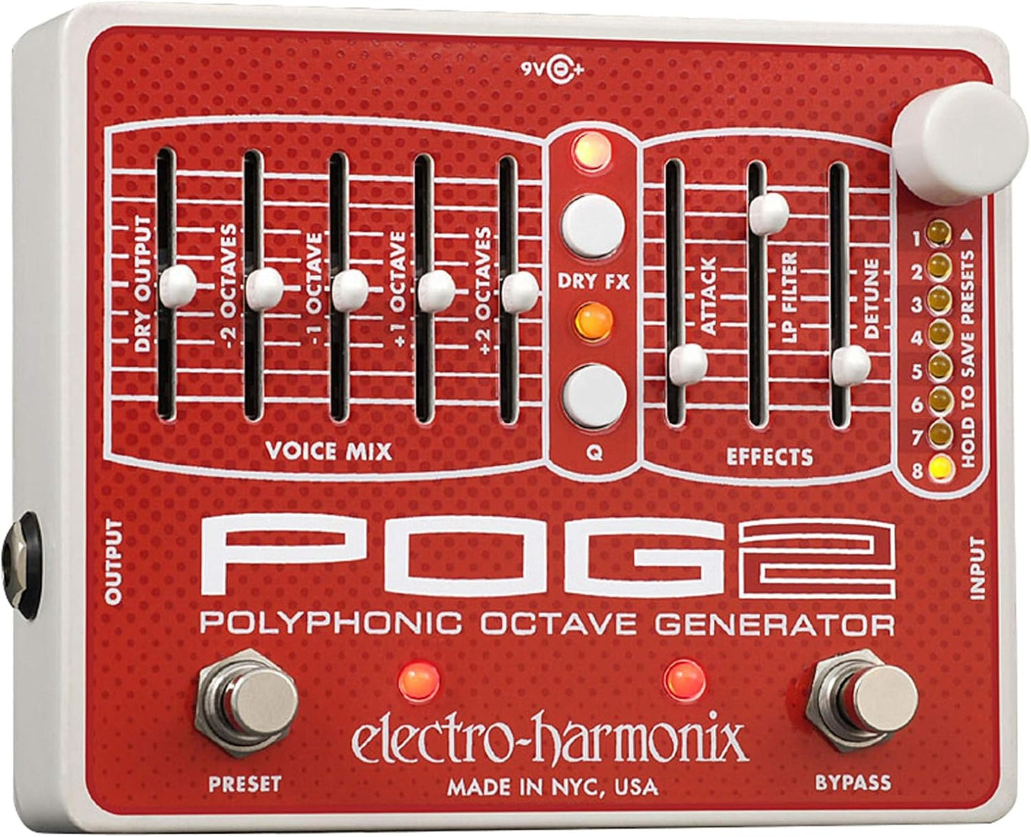 Electro Harmonix POG2 Polyphonic Octave Generator Pedal