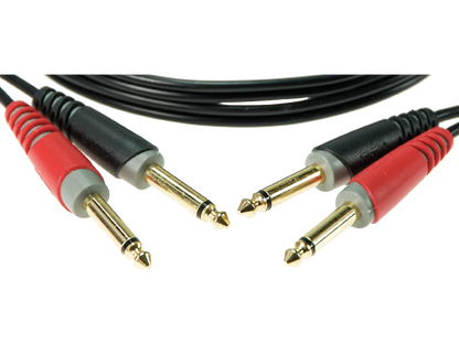 Klotz 2m Audio Patch Stereo Twin Cable