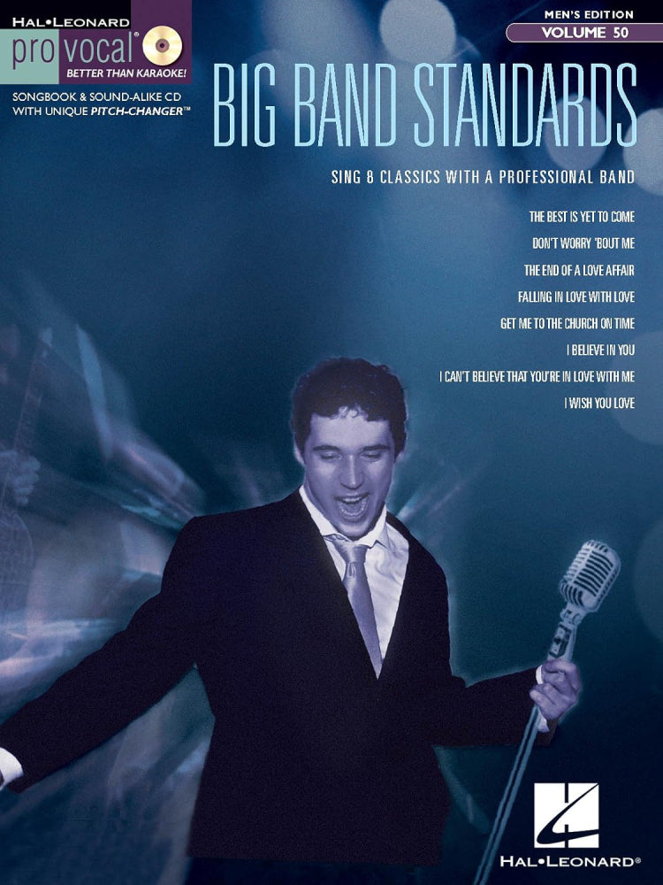 Big Band Standards Pro Vocal Men's Edition Volume 50 BK/CD