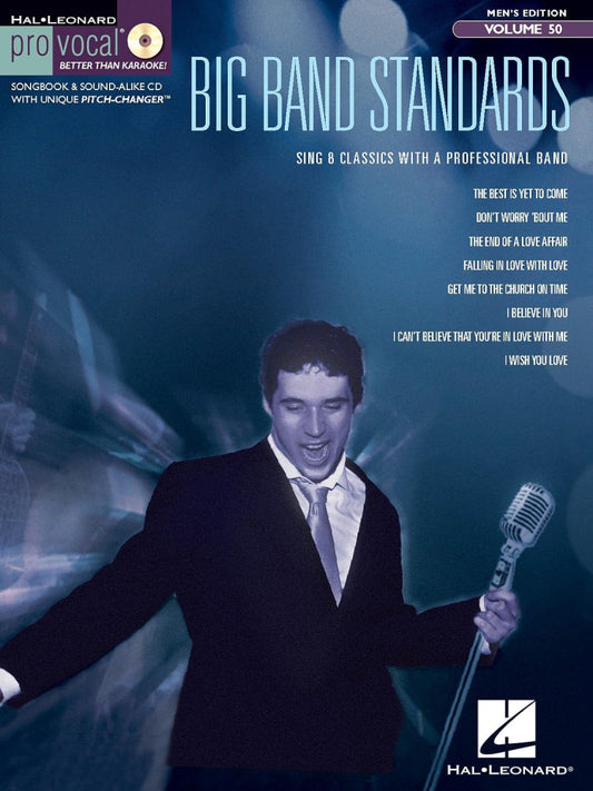 Big Band Standards Pro Vocal Men's Edition Volume 50 BK/CD
