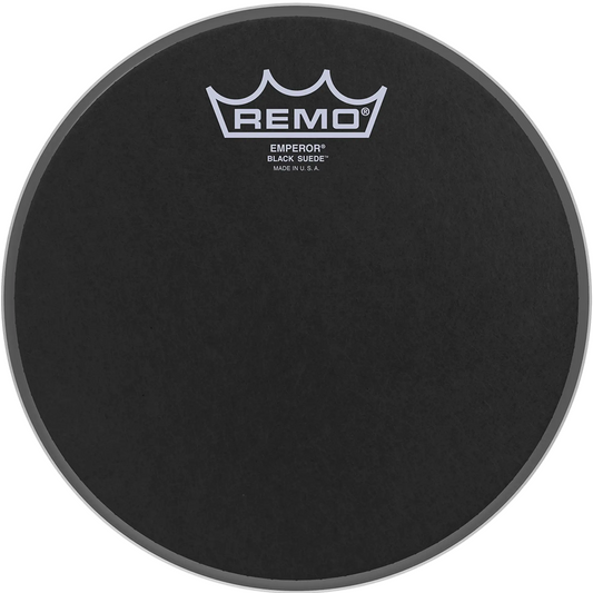 Remo Emperor Black Suede Batter 8" Drumhead