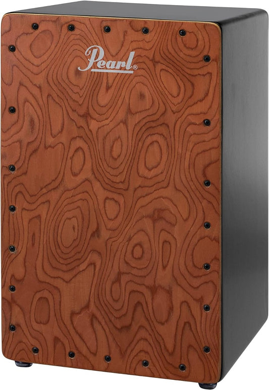 Pearl Percussion Primero Cajon in Figured Cherry Frontplate