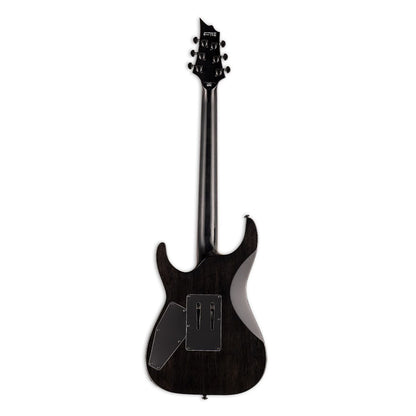 ESP LTD H 1001FR Burled Poplar Top in Black Natural Burst