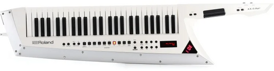 Roland AX Edge 49 key Keytar Synthesizer in White