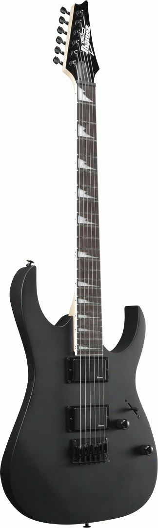 Ibanez GIO GRG121DX Electric Guitar in Black Flat