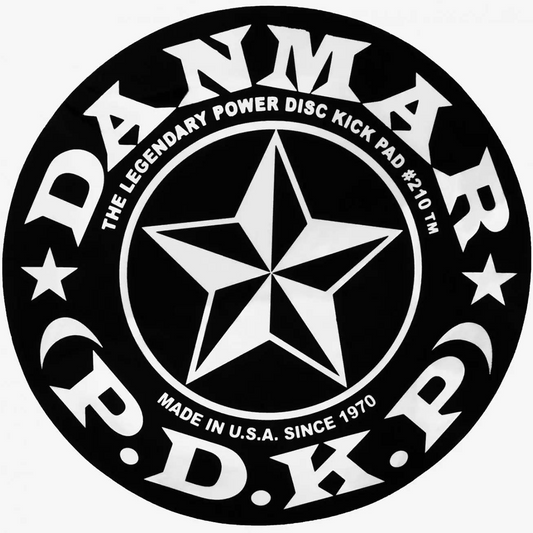 Danmar 210STR Bass Drum Impact Pad Stars