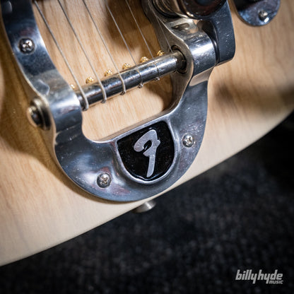 Fender Custom Shop 1967 Telecaster Bigsby DLX Closet Classic Electric Guitar in Natural Blonde