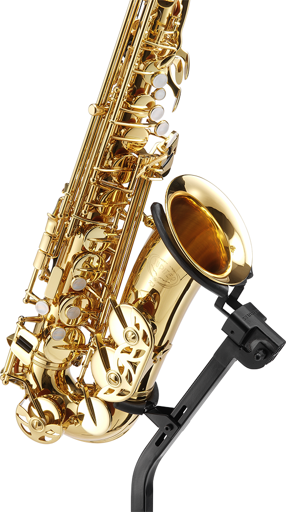 Hercules DS730B Auto Grip System AGS Alto Tenor Saxophone Stand Tall