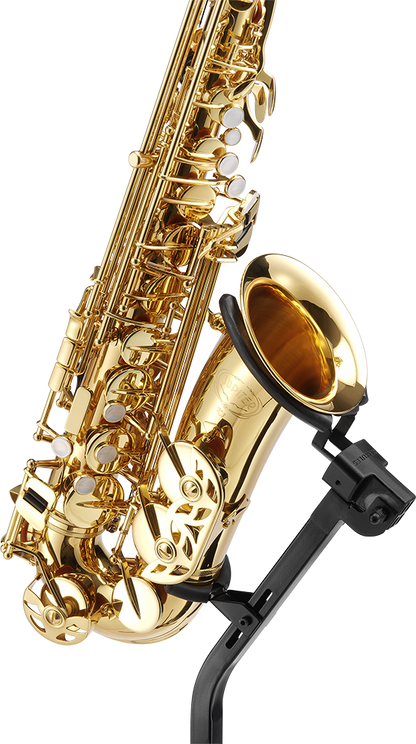 Hercules DS730B Auto Grip System AGS Alto Tenor Saxophone Stand Tall