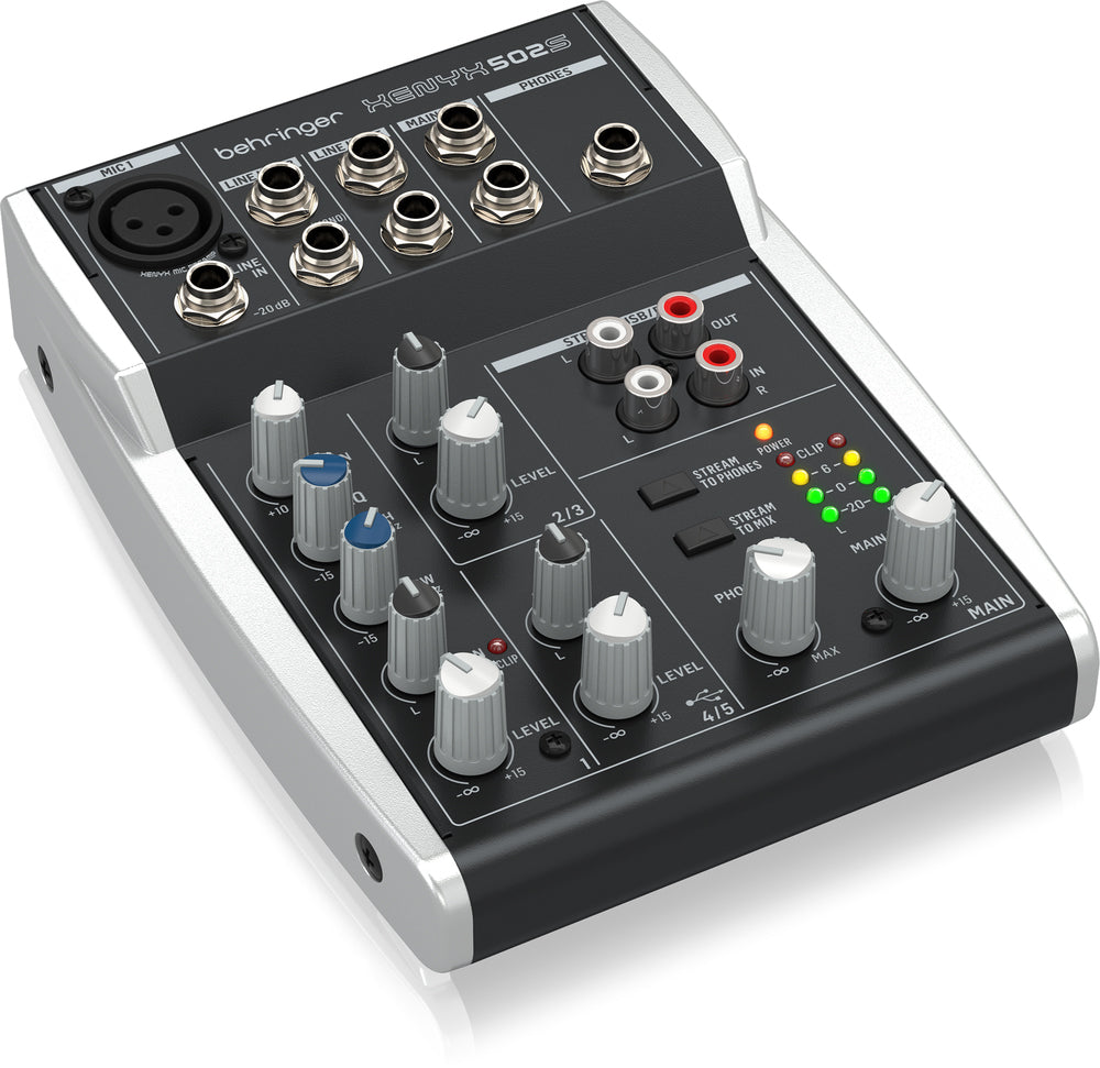 Behringer XENYX 502S 5 Channel Mixer