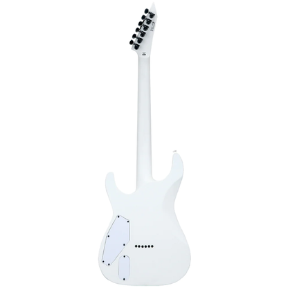 ESP LTD M HT Arctic Metal Electric Guitar in Snow White Satin