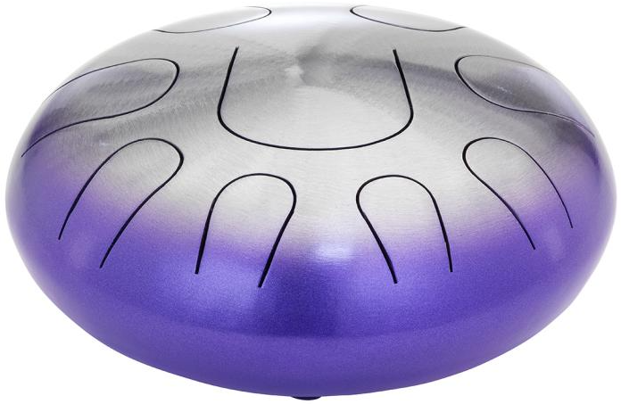 Pearl Percussion Awakening 9 Note C Ake Bono Tongue Drum in Purple Burst