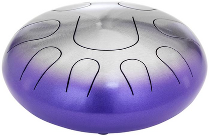 Pearl Percussion Awakening 9 Note C Ake Bono Tongue Drum in Purple Burst