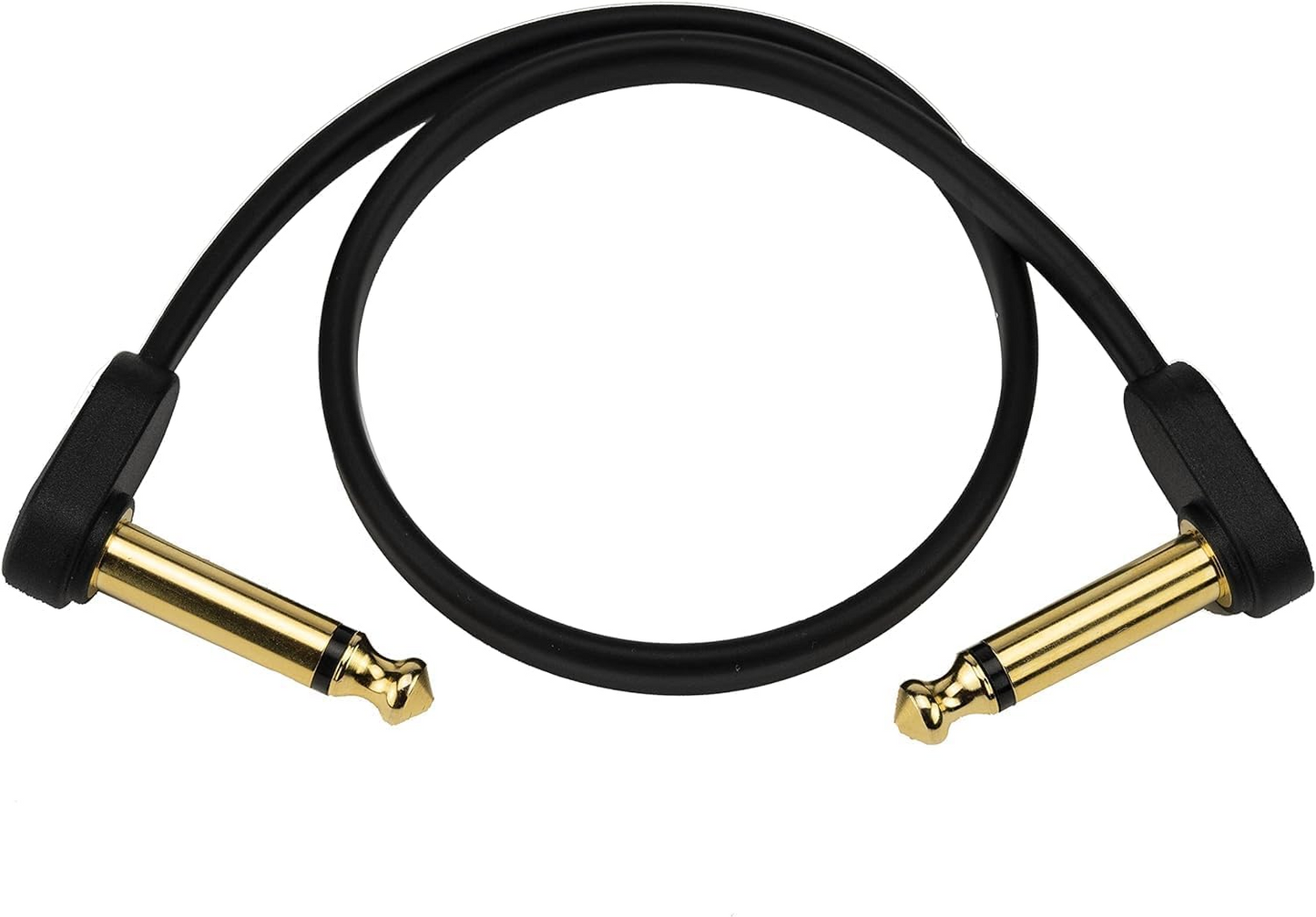 D'Addario 1' Right Angle to Right Angle Flat Patch Cable