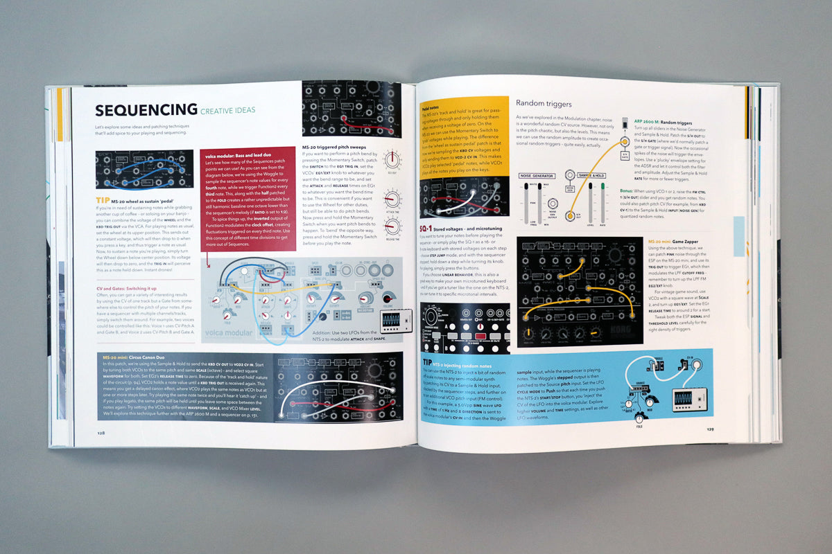 Korg NTS 2 Oscilloscope Kit + Patch & Tweak Book Bundle
