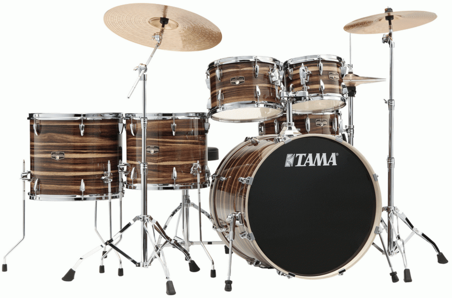 TAMA IP62H6W Imperialstar 6-Piece Drum Kit in Coffee Teak Wrap